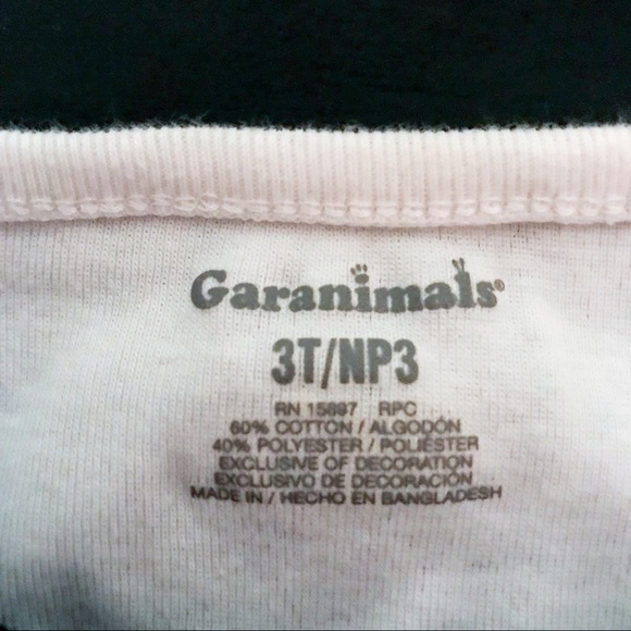 Garanimals Peace Sign Top with Ruffle Sleeve ✌️ - Picture 4 of 5